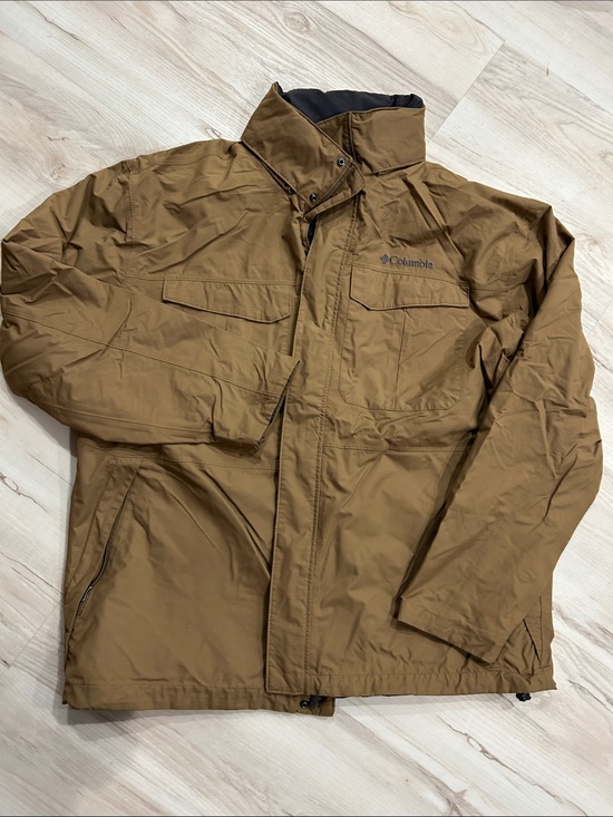 Columbia Other - Columbia Men's Tan/Brown Raincoat